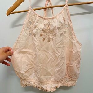 128 AERIE HALTER TOP SZ M 17.5” L 15”